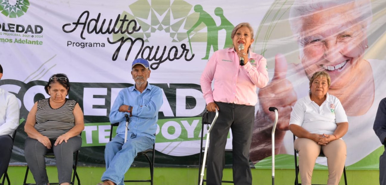 Apoyo prioritario a las personas de la tercera edad: Alcaldesa Leonor Noyola