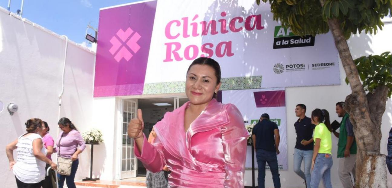 Mujeres celebran apertura de segunda Clínica Rosa en Soledad