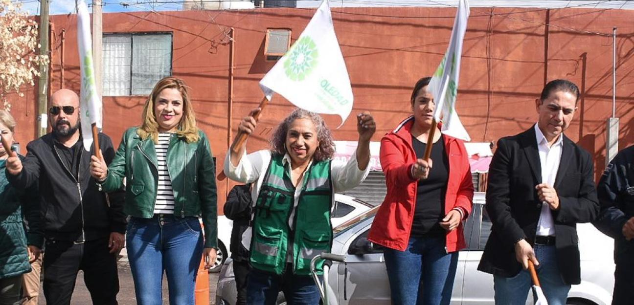 Leonor Noyola arranca segunda jornada de Semana Verde en tu Colonia