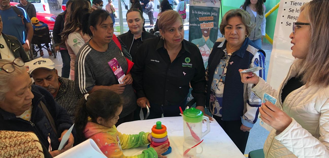 En apoyo al cuidado de la salud, DIF Municipal de Soledad realizó Feria de la Salud