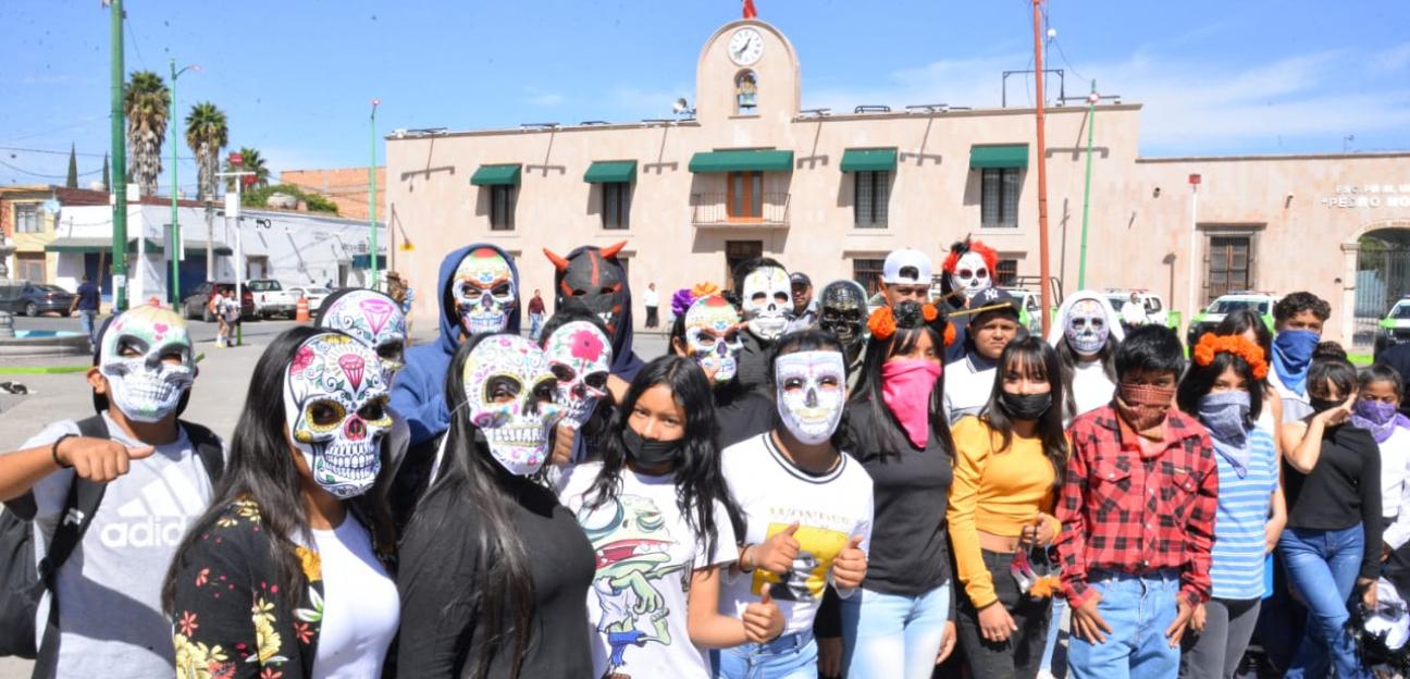Soledad de G.S. presenta las actividades del festival de Día de Muertos y Xantolo