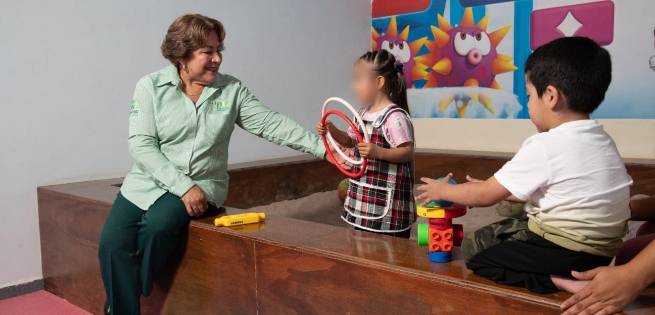 Unidad básica de Rehabilitación 2 en Soledad atiende a 100 infantes con autismo