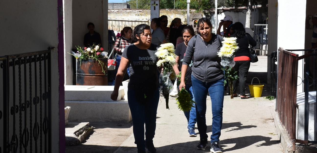 Listo, operativo de prevención en panteones de Soledad por Día de Muertos