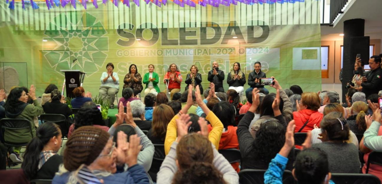 Con concurso, Ayuntamiento de Soledad reconoce dedicación y creatividad de adultos mayores