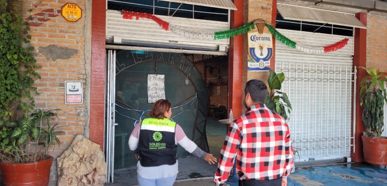 Ecología Municipal de Soledad sostiene verificación de actividad comercial en establecimientos