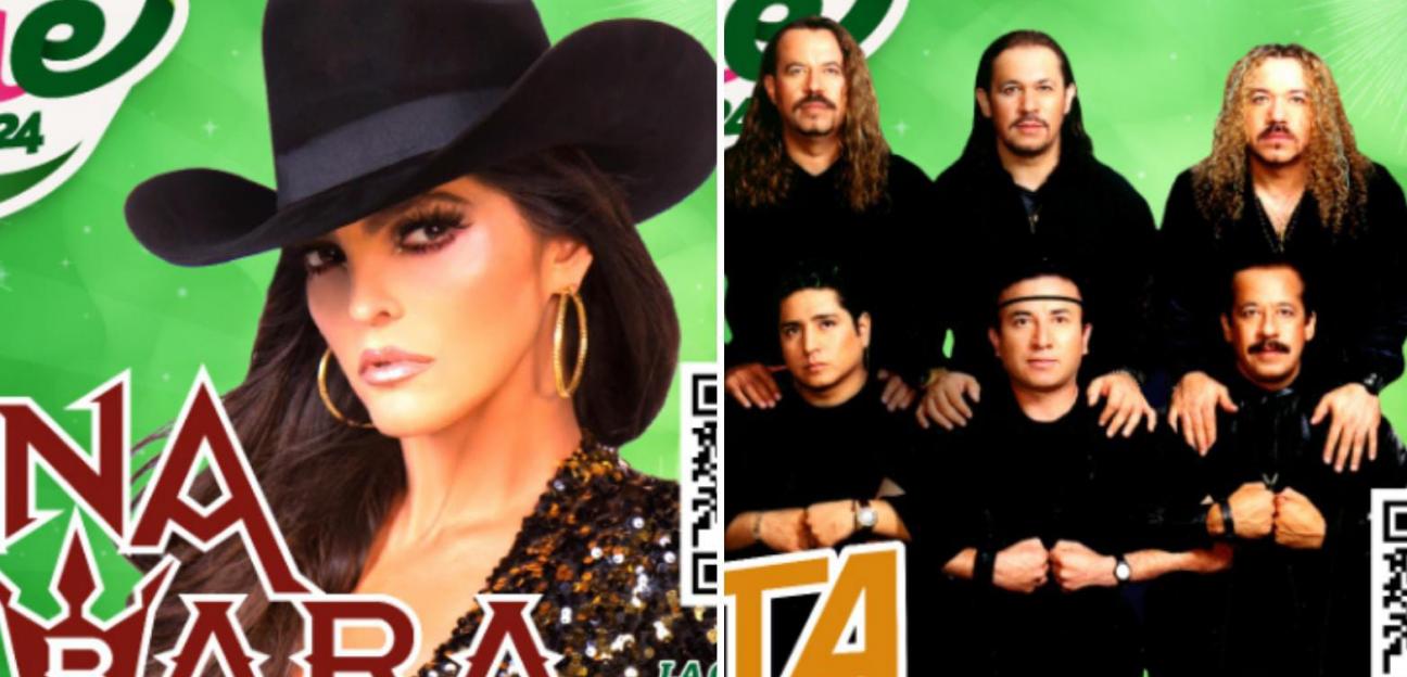 Ana Barbara y Los Acosta serán protagonistas de inolvidables conciertos en la Feria Nacional de la Enchiladas 2024