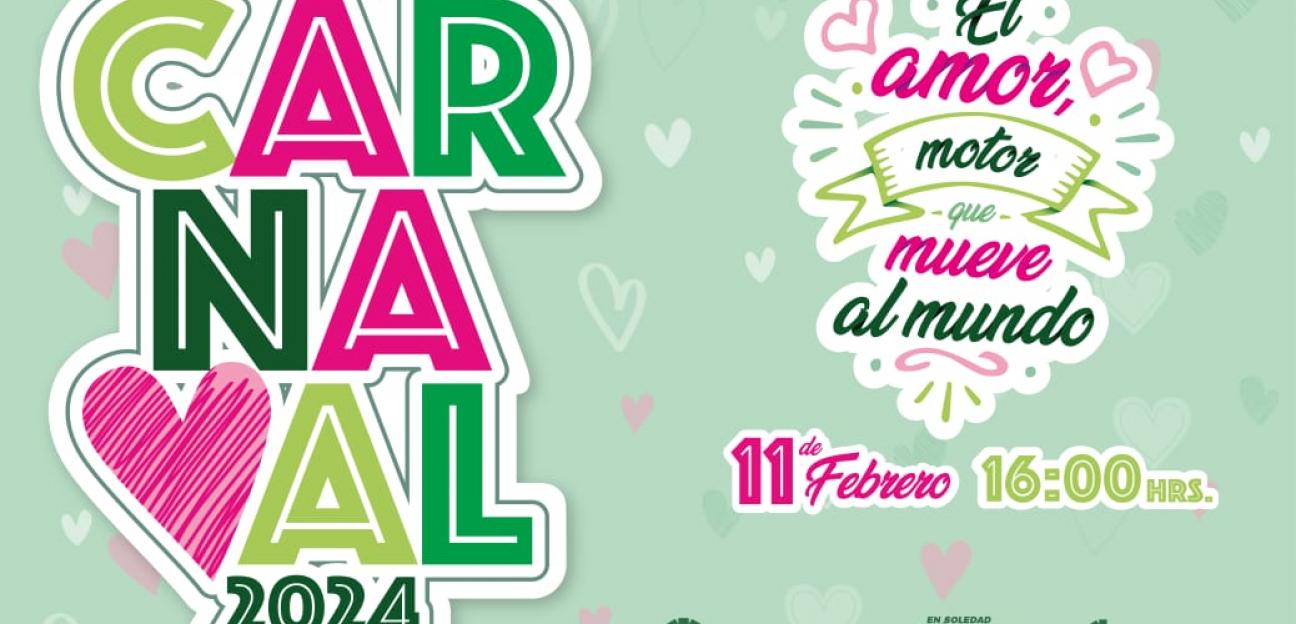 Carnaval 2024 en Soledad anuncia su recorrido de color y alegría