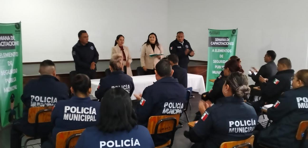 Coordinación de Derechos Humanos en Soledad inició jornada de salud a Policías Municipales