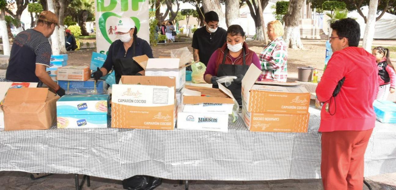Con respuesta positiva, DIF Municipal de Soledad inició venta de pescados y mariscos a bajo costo