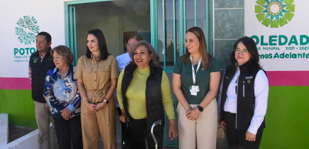 Ayuntamiento de Soledad inaugura nuevo espacio para la atención de la salud, en localidad Los Gómez