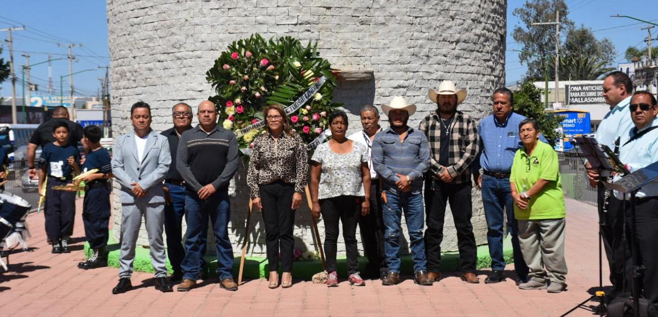 Autoridades de Soledad conmemoran el 105 Aniversario Luctuoso de Emiliano Zapata