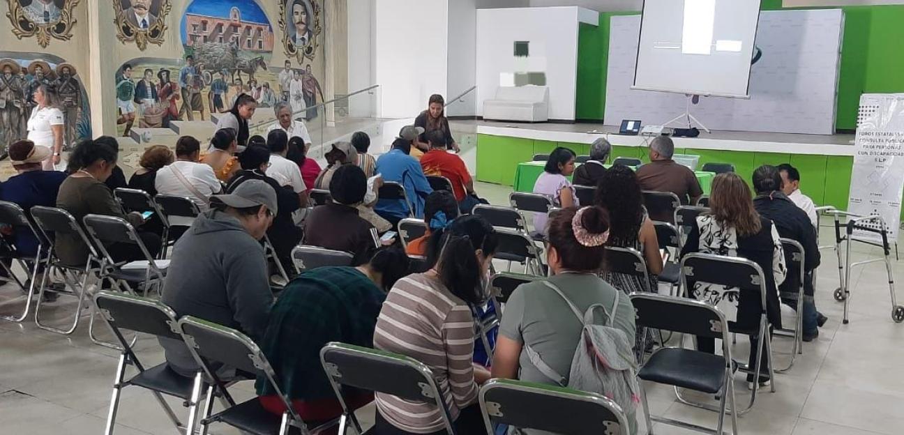 Municipio de Soledad realiza primera etapa de consulta a personas con discapacidad