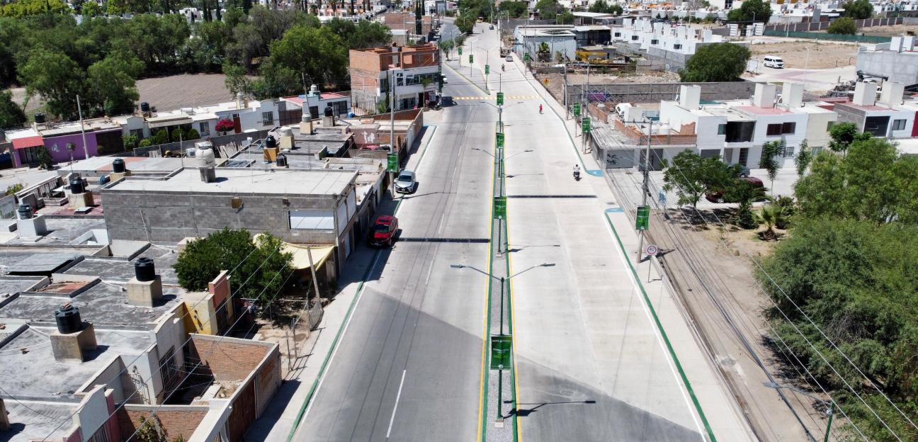 Transformación urbana en Soledad llega a las colonias Morelos y Santo Tomás, con parque lineal y pavimentación 