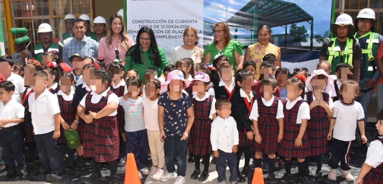 Inicia construcción de más obra educativa en Soledad, con apoyo interinstitucional