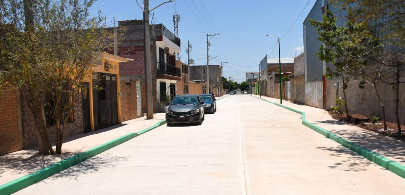 Avanzan significativamente obras de pavimentación en Soledad de Graciano Sánchez