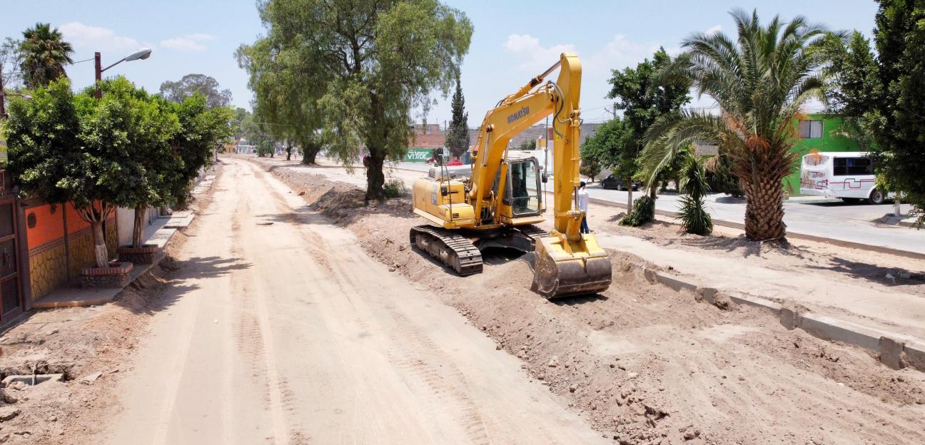 Obras de infraestructura sin precedentes avanzan en Soledad de Graciano Sánchez