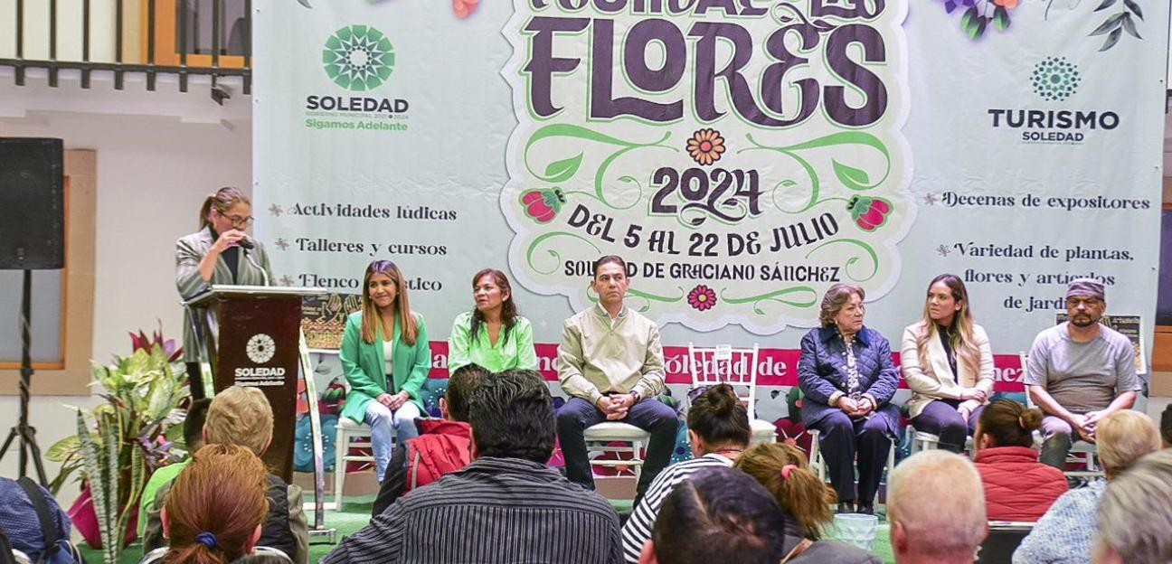 Del 5 al 22 de julio, la décima edición del Festival de las Flores en Soledad de Graciano Sánchez