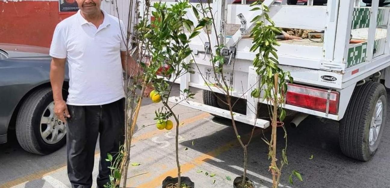 Vigente, campaña para el reciclaje de basura electrónica a cambio de árboles, en Soledad de G.S.