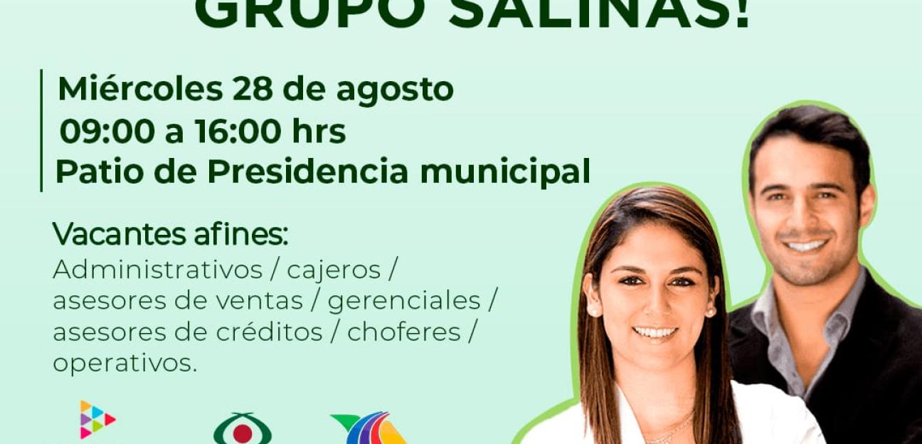 Soledad de Graciano Sánchez invita a jornada de empleo con vacantes administrativas