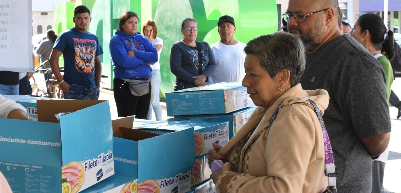 Municipio de Soledad inicia venta de mariscos a bajo precio para apoyar economía familiar